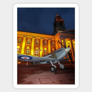 RAF Cranwell Officers Mess Spitfire Sticker